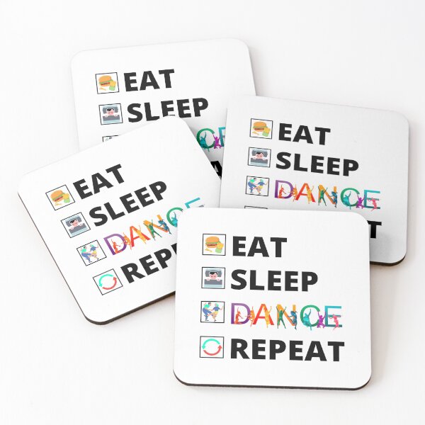 Item preview, Eat Sleep Dance Repeat designed and sold by NineOneOne.