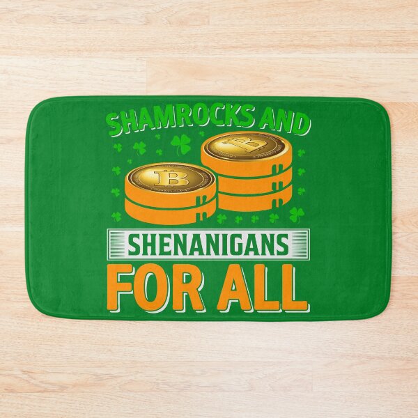 Item preview, Shamrocks and Shenanigans for All - Crypto St Patrick designed and sold by WhaTrends.