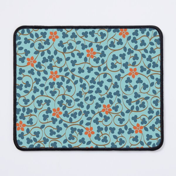 Item preview, Little Orange Flowers on Sage designed and sold by PinHookPrincess.