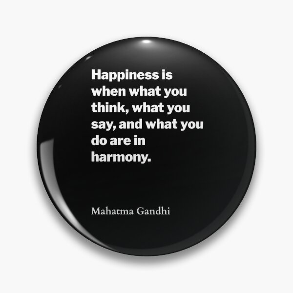Item preview, Great words of Ghandi designed and sold by HumanQuoteLand.