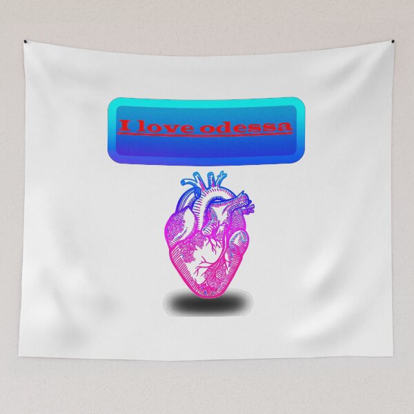 Item preview, I LOVE ODESSA, HEART  designed and sold by Saif6X.
