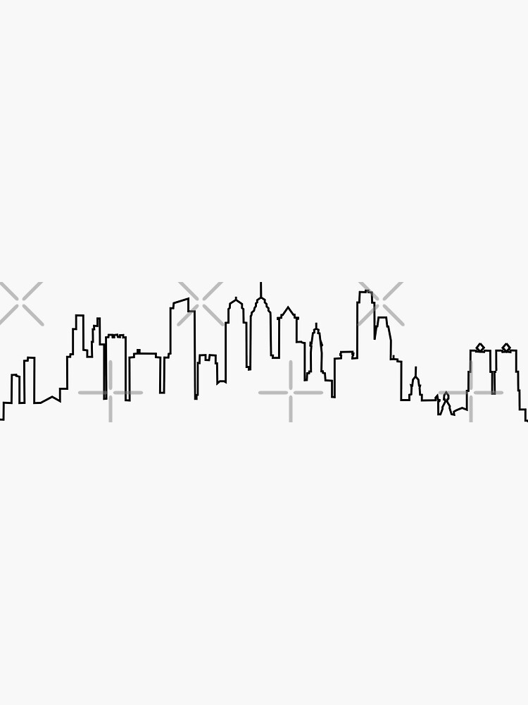Philadelphia City Skyline by Ashleylcoop