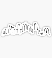 Philadelphia City Skyline Sticker