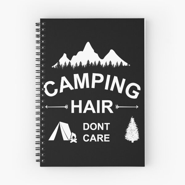 Item preview, camping hair, camper gift idea, camper humor designed and sold by lapolonaise.