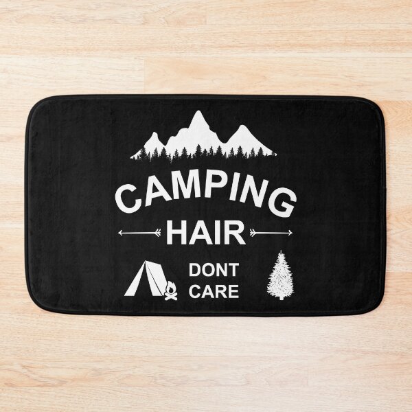 Item preview, camping hair, camper gift idea, camper humor designed and sold by lapolonaise.