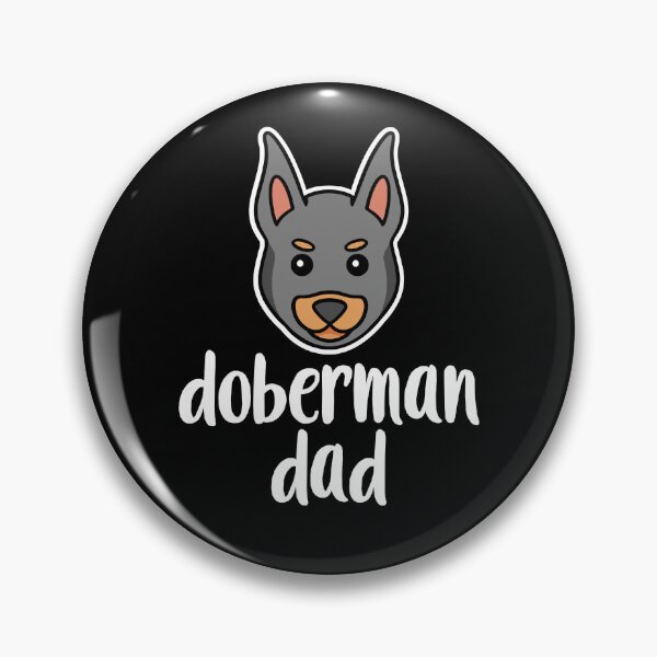 Artikelvorschau, Dobermann Papa Kawaii Hundebesitzer entworfen und verkauft von brandoseven.