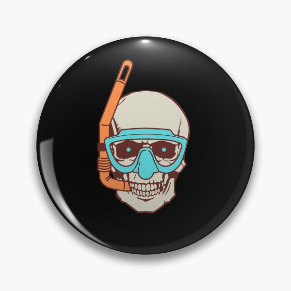 Item preview, Scuba Skull designed and sold by BrighterDaysCo.