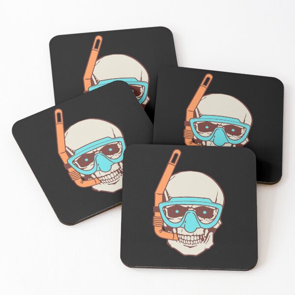 Item preview, Scuba Skull designed and sold by BrighterDaysCo.