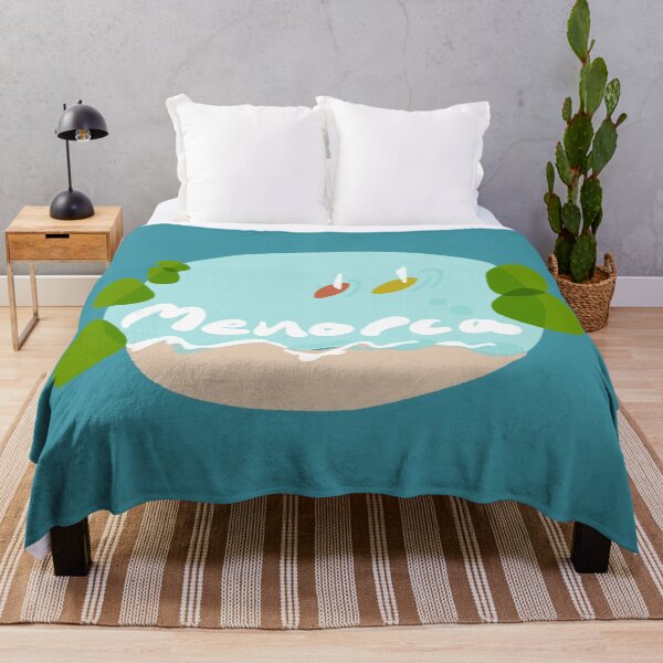 Item preview, Menorca island beach holiday logo designed and sold by Travel Planet.