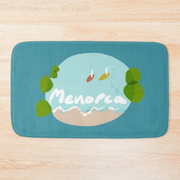 Item preview, Menorca island beach holiday logo designed and sold by Travel Planet.