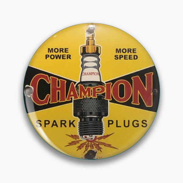 Item preview, Champion sparkplugs designed and sold by CtlAltDel.