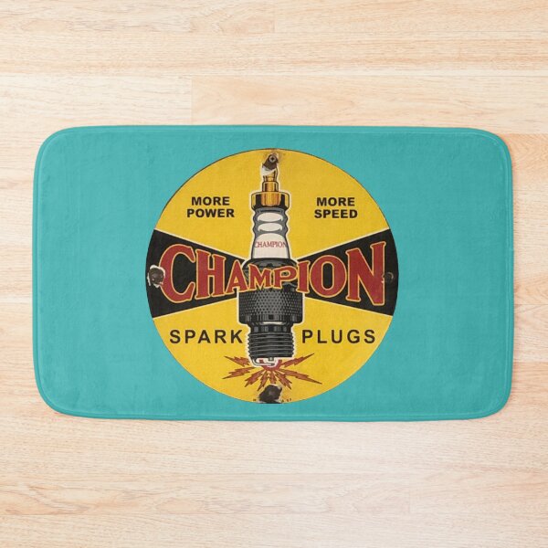 Item preview, Champion sparkplugs designed and sold by CtlAltDel.