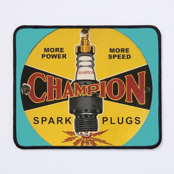 Item preview, Champion sparkplugs designed and sold by CtlAltDel.