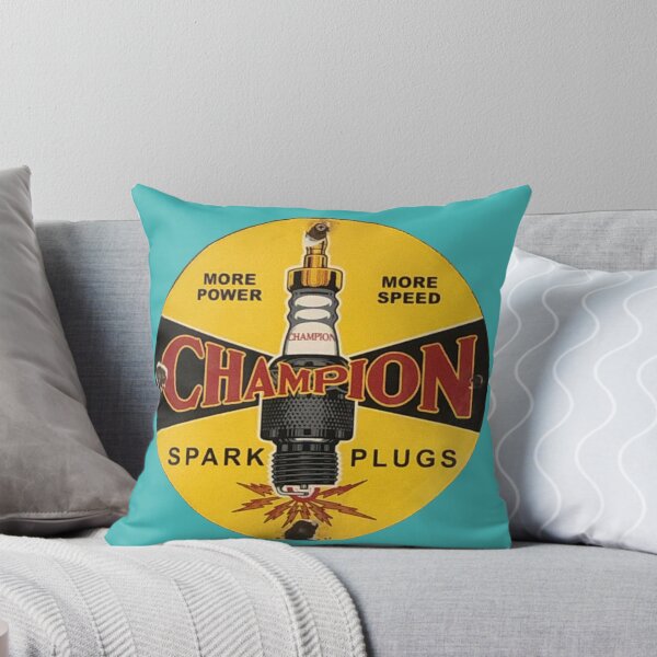 Item preview, Champion sparkplugs designed and sold by CtlAltDel.