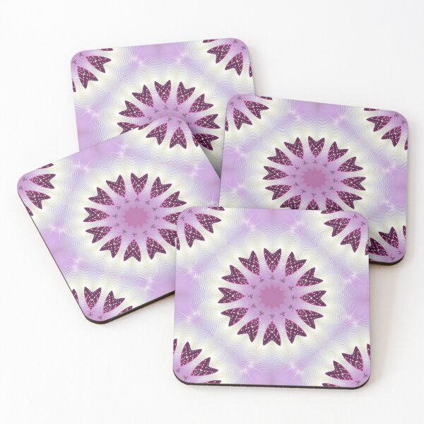 Item preview, Retro abstract illustration motif of purple mandala. designed and sold by DaliaSabryTee.