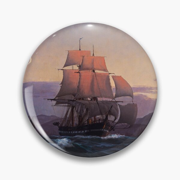 Item preview, The Frigate Jylland off the Coast of Madeira - Carl Locher (1877) designed and sold by Geraldo Garcia.