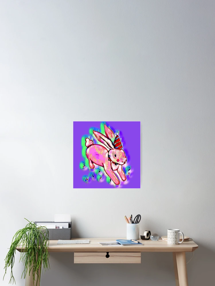 Thumbnail 2 of 3, Poster, Funny Rabbit designed and sold by GYGYnote.