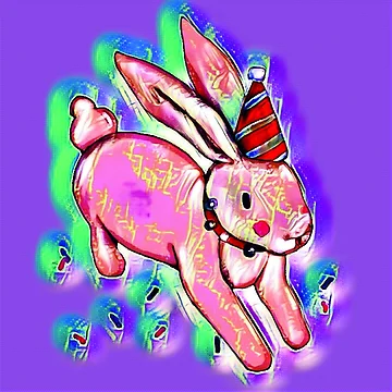 Artwork thumbnail, Funny Rabbit by GYGYnote