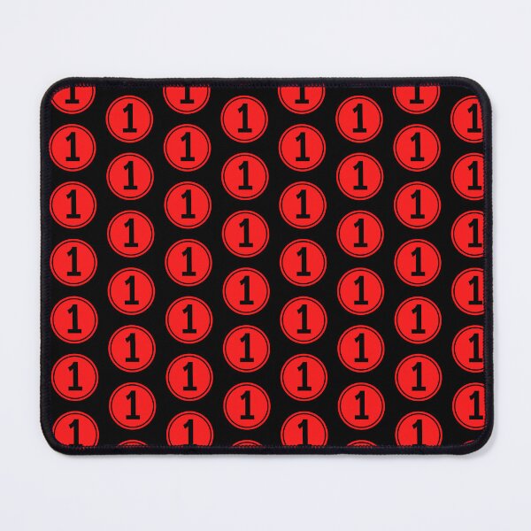 Item preview, Big Red Dot Number 1 designed and sold by NECHSTORE.