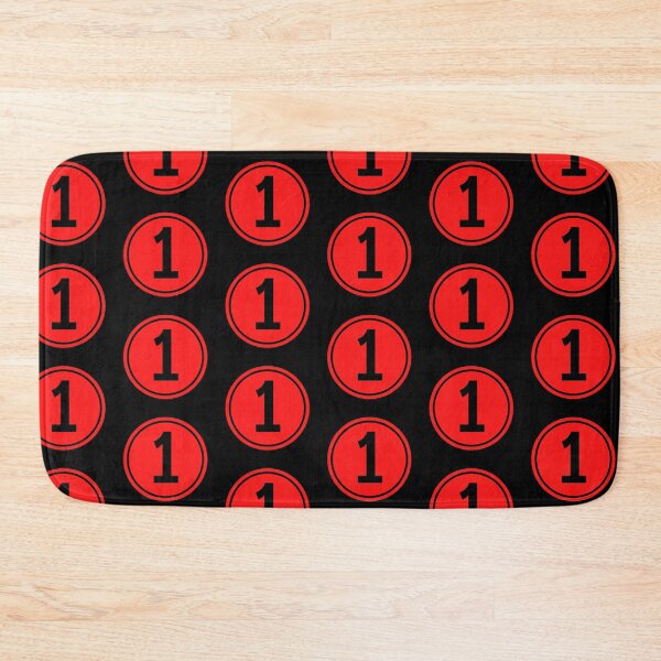 Item preview, Big Red Dot Number 1 designed and sold by NECHSTORE.