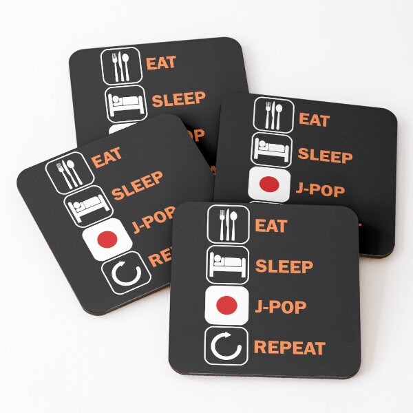 Item preview, Eat Sleep JPop Women Men Gift J-Pop designed and sold by DerNerd.