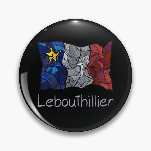 Item preview, Acadian Flag pastel liquid mosaic Lebouthillier  - Drapeau acadien mosaïque liquide pastel vitrail Lebouthillier designed and sold by ColoursOfFrance.