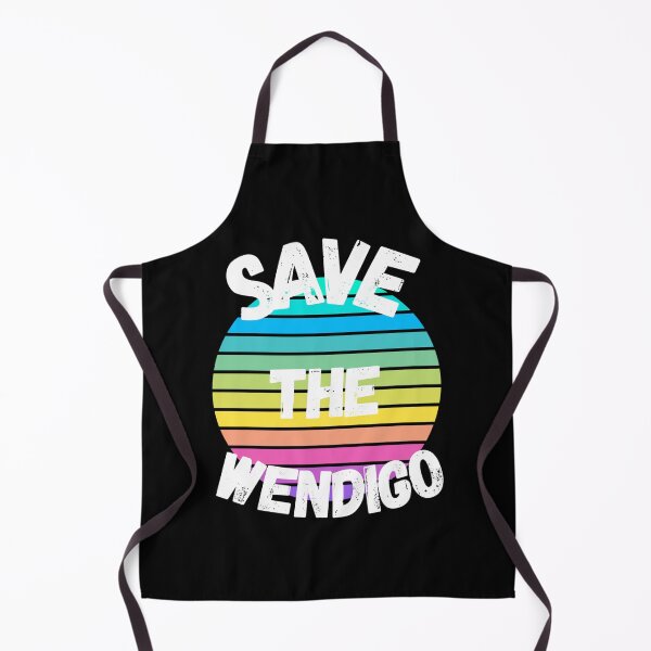 Item preview, Colorful SAVE THE WENDIGO - Funny scary designed and sold by LukjanovArt.
