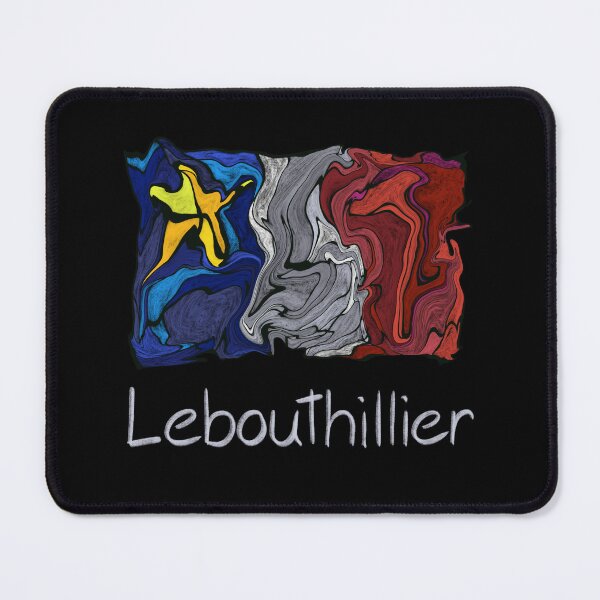 Item preview, Acadian Flag pastel liquid mosaic Lebouthillier - Drapeau acadien mosaïque liquide pastel vitrail Lebouthillier designed and sold by ColoursOfFrance.