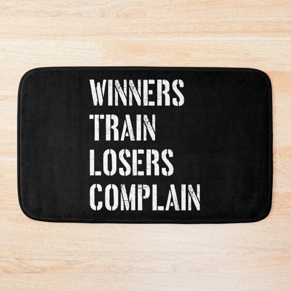 Item preview,  Funny Workout, Winners Train Losers Complain, motivational  fitness Gym, sarcastic Rude Offended saying, boyfriend girlfriend designed and sold by joygift369.