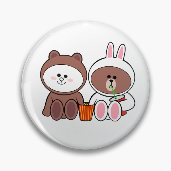 Item preview, Brown bear & Cony Rabbit go to the movies  designed and sold by Raven Fisher.