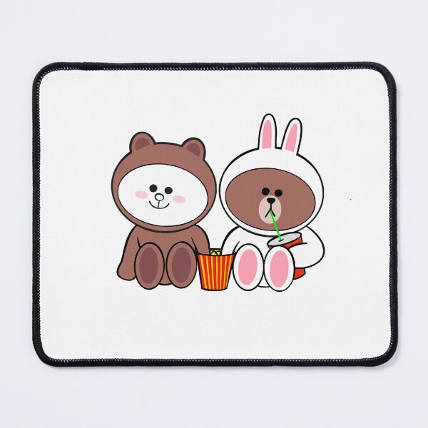 Item preview, Brown bear & Cony Rabbit go to the movies designed and sold by Raven Fisher.