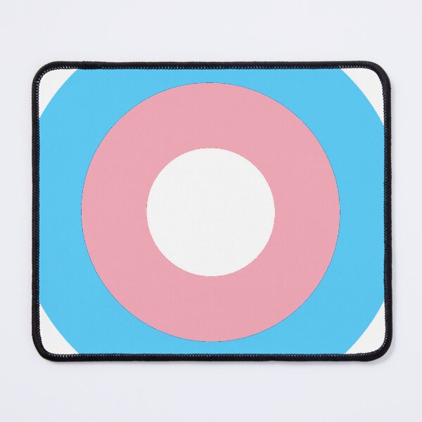 Item preview, Trans Retro Mod Roundel designed and sold by ModSupporters.