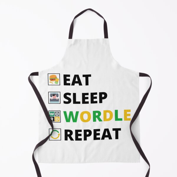 Item preview, Eat Sleep Wordle Repeat designed and sold by NineOneOne.
