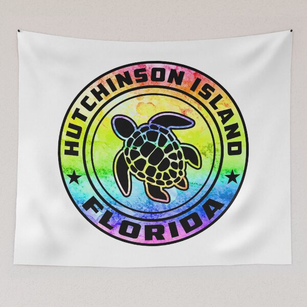 Item preview, Hutchinson Island Beach Florida Sea Turtle FL designed and sold by DESTINATIONS DECAL.