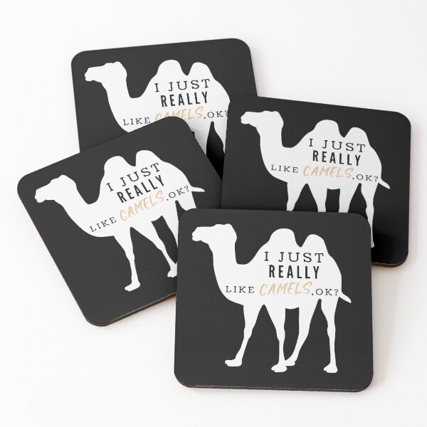 Item preview, I Just Really Like Camels Ok | Funny Wildlife Shirt designed and sold by Brimwood.