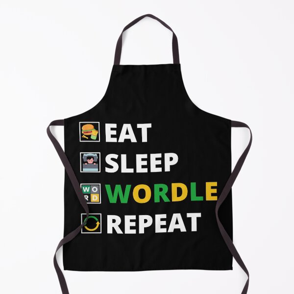 Item preview, Eat Sleep Wordle Repeat designed and sold by NineOneOne.