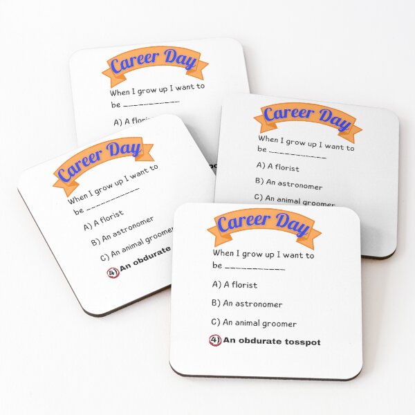 Item preview, Career Day – Want to Be DETERMINED! designed and sold by Ferocious-Pear.