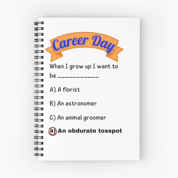 Item preview, Career Day – Want to Be DETERMINED! designed and sold by Ferocious-Pear.