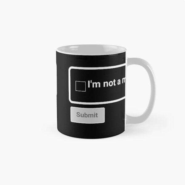 Item preview, I Am Not  a machine- Funny Computer designed and sold by mahnoudpro.