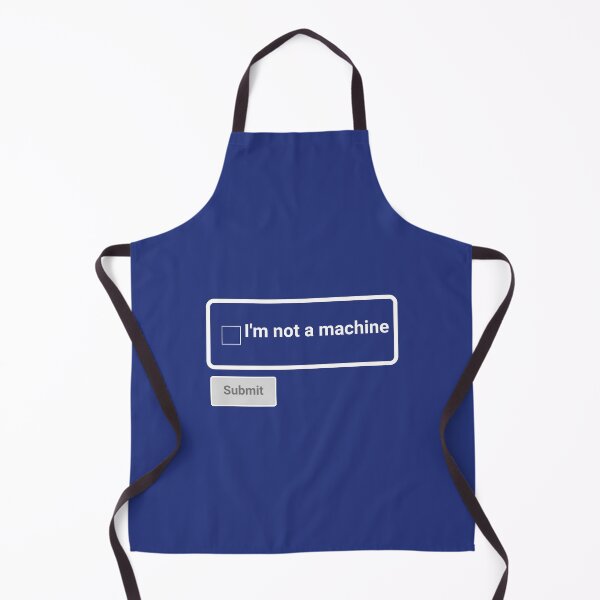 Item preview, I Am Not a machine- Funny Computer designed and sold by mahnoudpro.