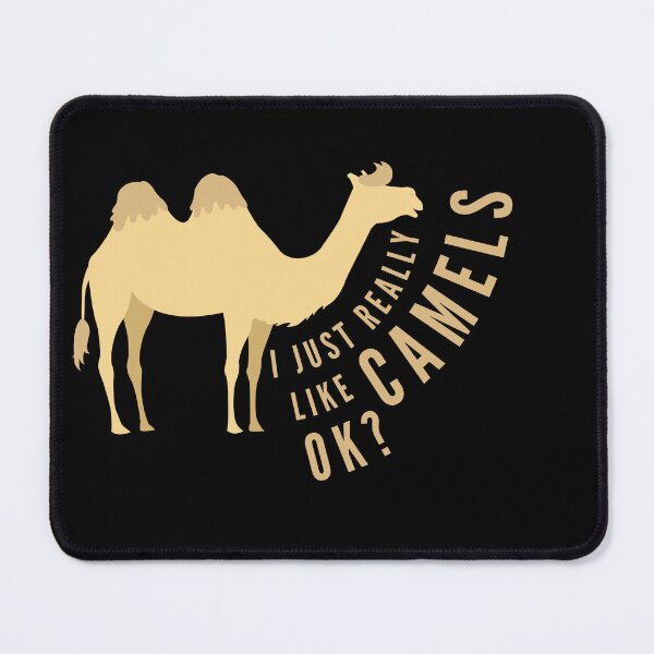 Item preview, I Just Really Like Camels Ok | Funny Wildlife Shirt designed and sold by Brimwood.