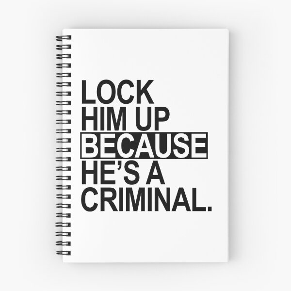 Item preview, Lock Him Up BECAUSE He's a criminal (black box) designed and sold by Thelittlelord.
