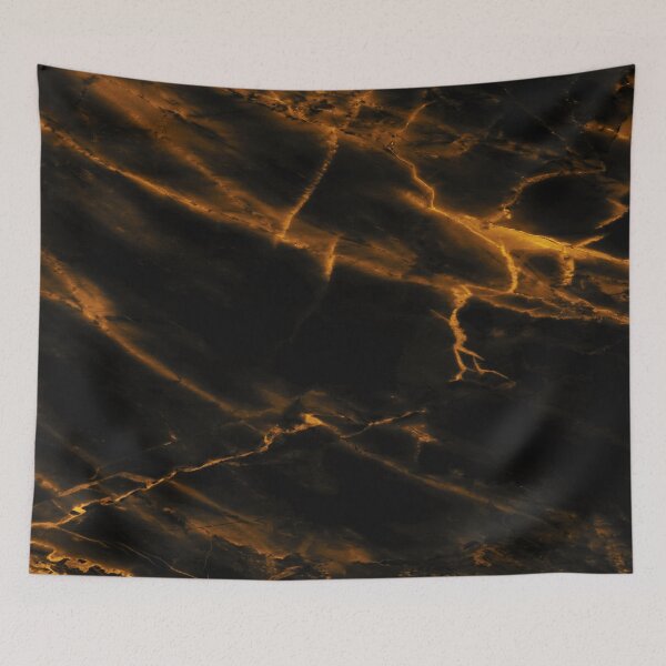 Item preview, Abstract marble black,gold pattern designed and sold by cutecrazytshirt.
