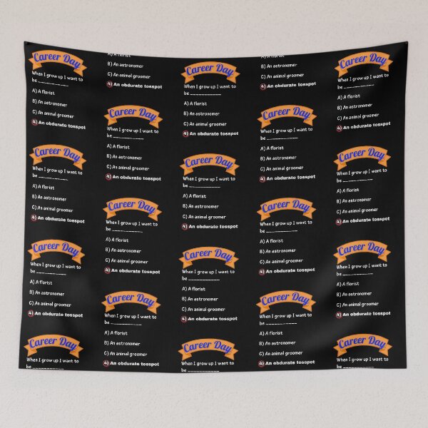 Item preview, Career Day – Want to Be DETERMINED! designed and sold by Ferocious-Pear.