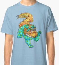cherry blossom fu dog Classic T-Shirt
