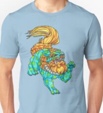 Camiseta unisex perro de flor de cerezo fu