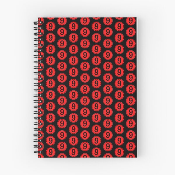 Item preview, Big Red Dot Number 9 designed and sold by NECHSTORE.