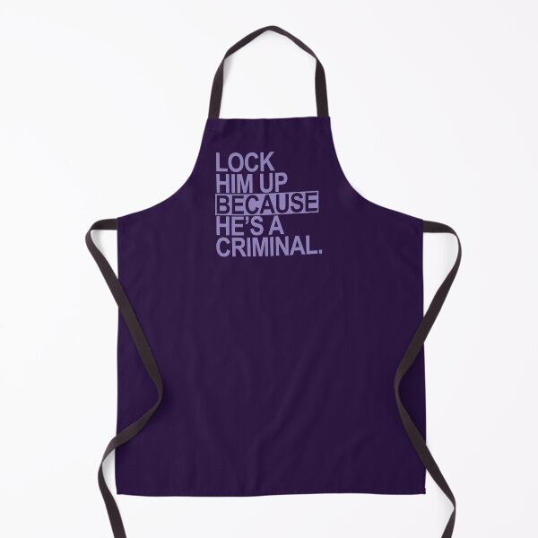 Item preview, Lock Him Up BECAUSE He's a criminal (lavender box 2) designed and sold by Thelittlelord.