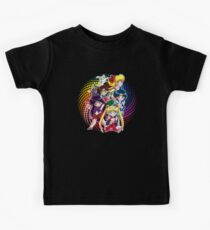 Sailor Moon - Chibi Candy Bearbeiten. (Schwarz) Kinder T-Shirt