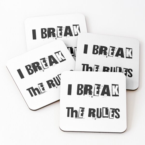 Item preview,  I Break The Rules - Family Matching Design designed and sold by TeesFashion.